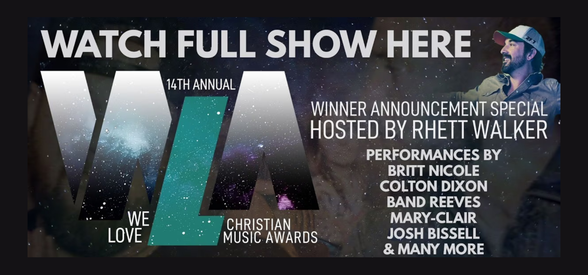 Объявлены победители премии We Love Christian Music Awards 2026