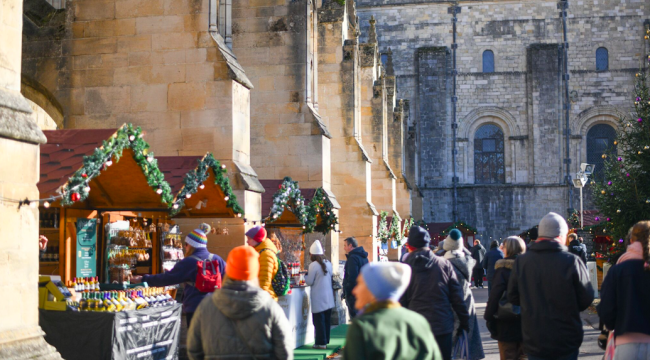 Кафедральный собор Винчестера встретил 25,000 посетителей в рождественский период