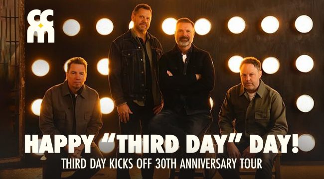 Тур в честь 30-летия Third Day стартует сегодня
