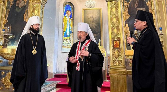 Митрополит Антоний сослужил японскому предстоятелю в Токио