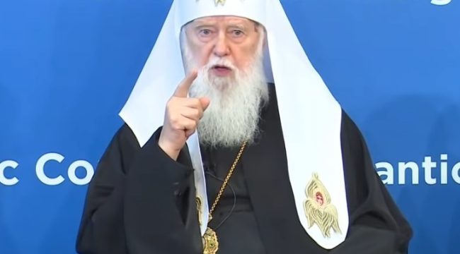Патриарх Филарет, боровшийся за украинскую православную церковь, свободную от российского влияния, умер в возрасте 97 лет