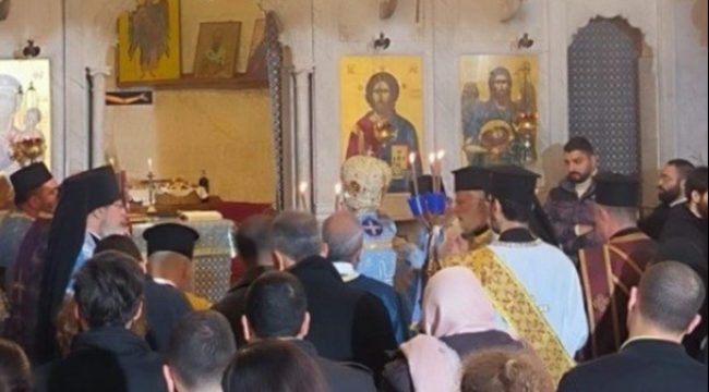 Представитель Русской Церкви в Ливане участвовал в праздничном богослужении