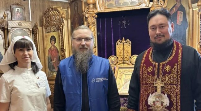 Епископ Череповецкий Игнатий поддержал волонтеров в Белгороде и Курске
