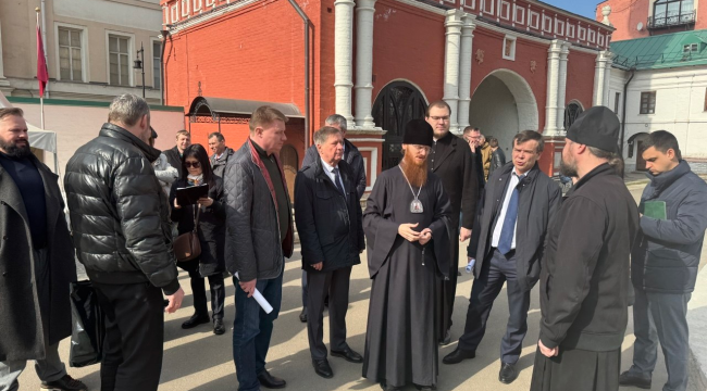 В Высоко-Петровском монастыре обсудили реставрацию к юбилею святителя Петра