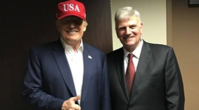 Трамп опубликовал письмо от Франклина Грэма, призывающее его принять Иисуса как Спасителя