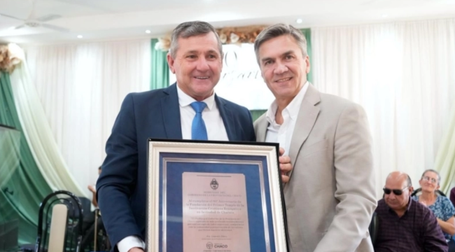 Губернатор Чако отметил 90-летие исторической евангельской церкви в Аргентине