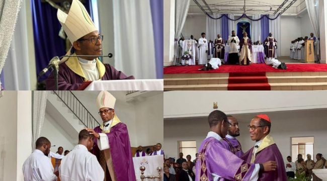 Кардинал на Кабо-Верде призывает новых диаконов к вниманию, преданности и близости