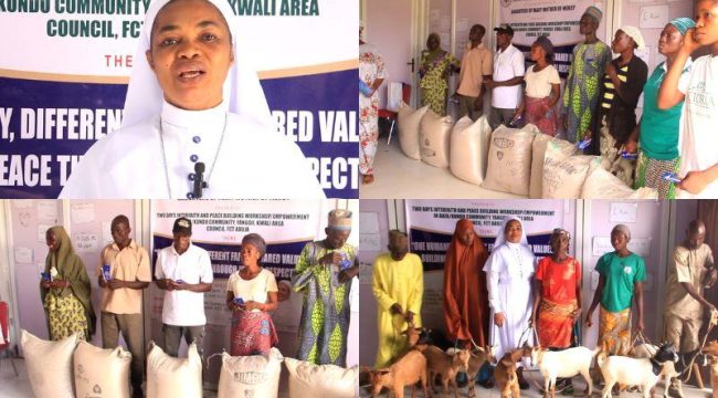 Монахиня утверждает, что инициатива поддержала 200 фермеров и способствовала миру между христианами и мусульманами