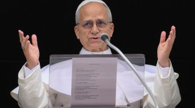 Папа Лев XIV призывает к прекращению огня на Ближнем Востоке