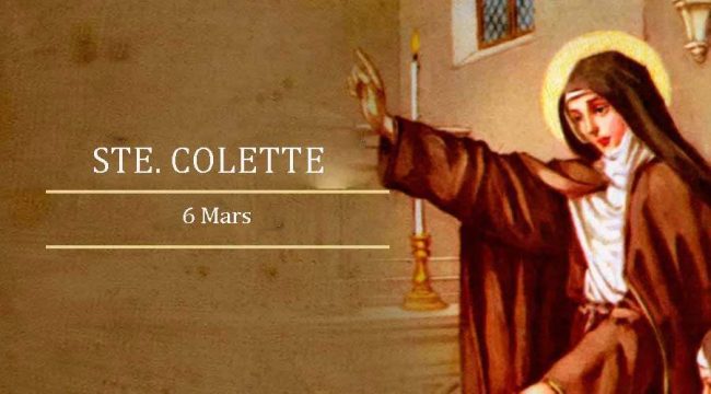 Сегодня, 6 марта, отмечаем день Святой Коллетты