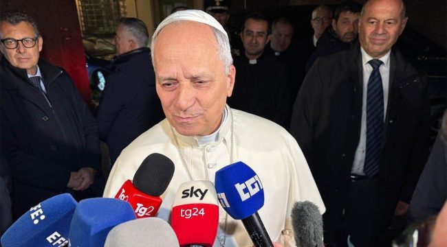 Папа Лев XIV призывает к миру: «Молиться и трудиться ради мира»