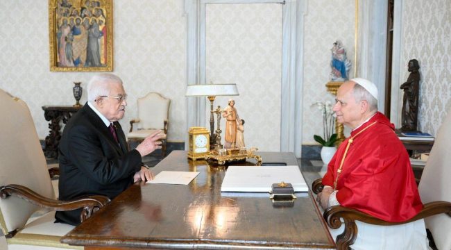 Папа Лев XIV и Махмуд Аббас обсудили мир на Ближнем Востоке