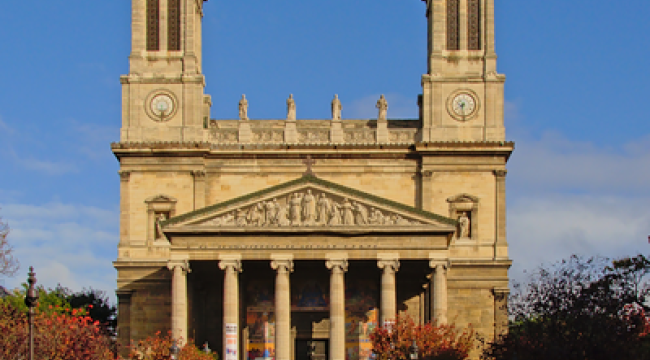 Кража реликвии святого Винсента де Поль в церкви Парижа