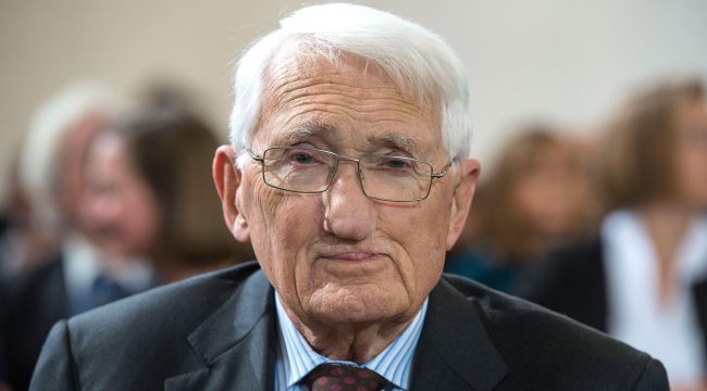 Умер Юрген Хабермас — великий немецкий философ и социолог