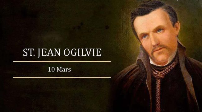 Сегодня, 10 марта, мы отмечаем память святого Жана Огильви