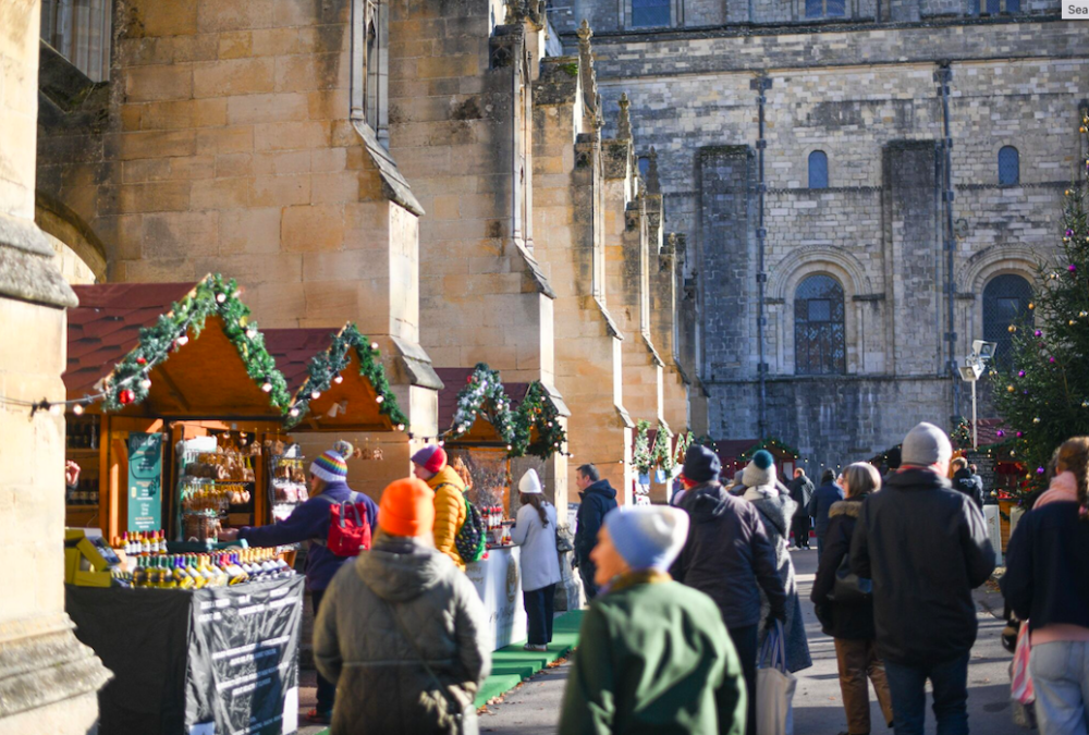 Кафедральный собор Винчестера встретил 25,000 посетителей в рождественский период