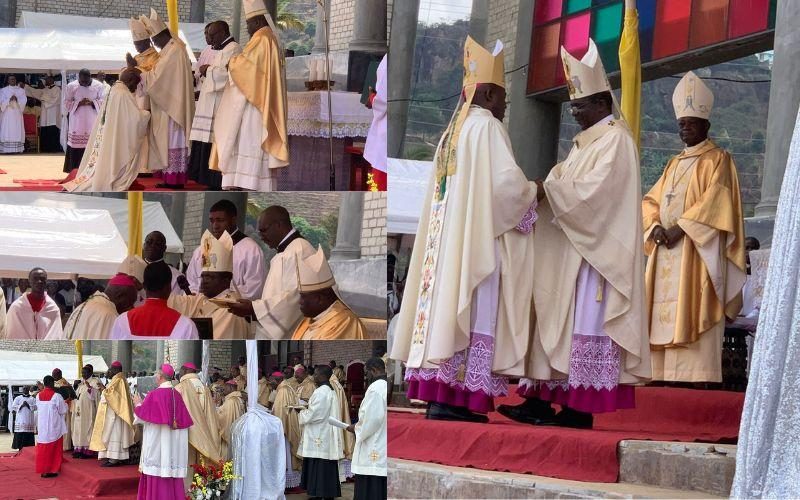 «Я принимаю вас с распростертыми объятиями»: архиепископ Баменды новому вспомогательному епископу