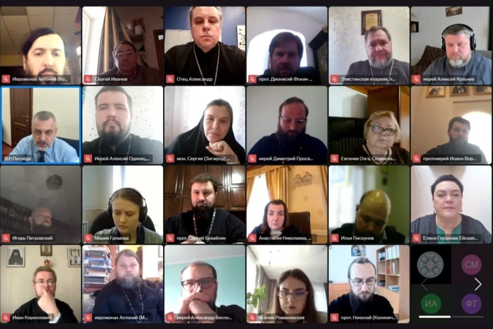 Владимир Легойда провел онлайн-совещание с епархиями Юга и Северного Кавказа