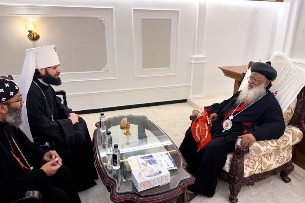 Митрополит Антоний провел встречу с главой Маланкарской Церкви в Индии