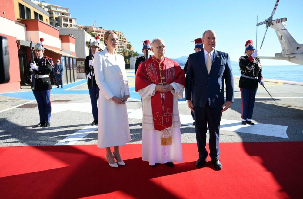 Папа Римский Лев XIV прибыл в Княжество Монако