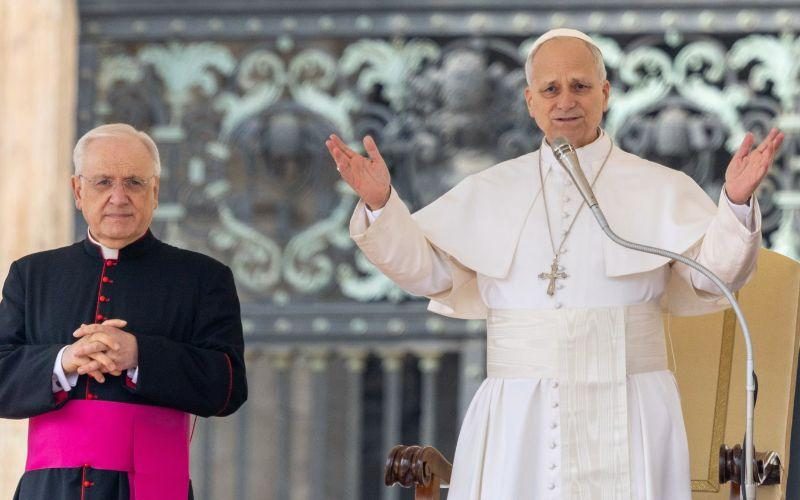 Папа Лев XIV объясняет «человеческие и божественные измерения» Церкви