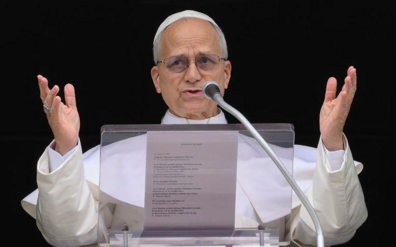 Папа Лев XIV призывает к прекращению огня на Ближнем Востоке