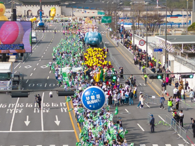 Южная Корея: 8 000 христиан собрались на пасхальное шествие в Сеуле