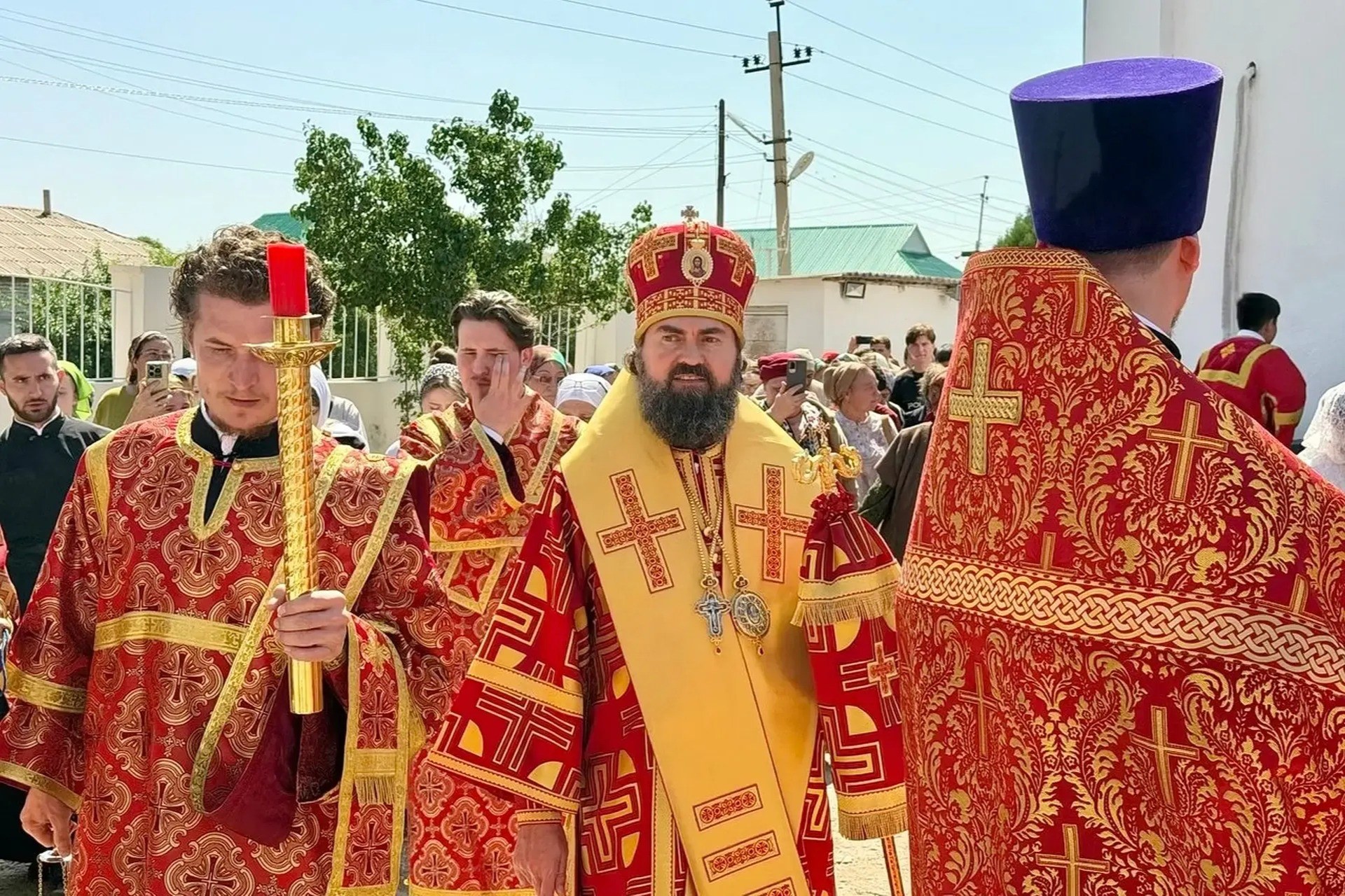 Архиепископ Пятигорский и Черкесский Феофилакт посетил приходы Патриаршего благочиния в Туркменистане