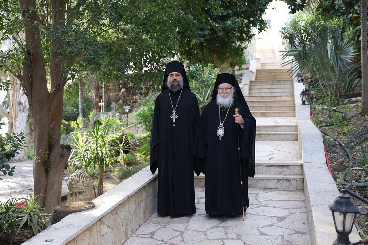 Митрополит Назаретский Кириак возглавил Литургию на подворье Русской духовной миссии в Магдале