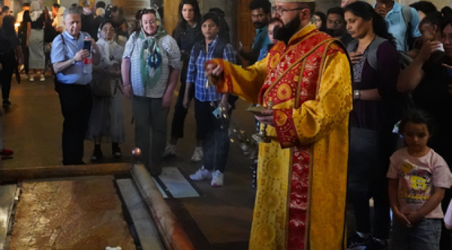 Палестинские христиане готовятся к Пасхе, несмотря на войну