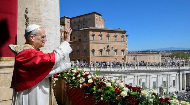 Пасхальное послание Папы Льва XIV Urbi et Orbi