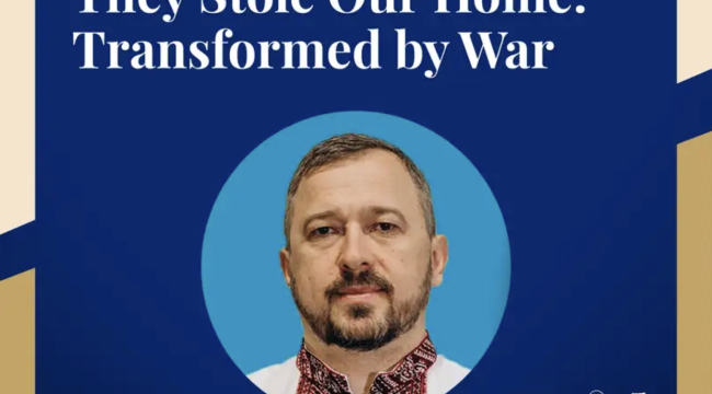 «Они украли наш дом»: Первый эпизод подкаста «Вера без границ» исследует веру, потери и стойкость во время войны в Украине