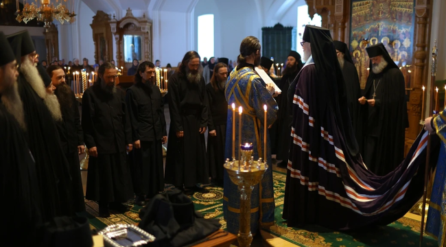 В Валаамском монастыре состоялись иноческие постриги