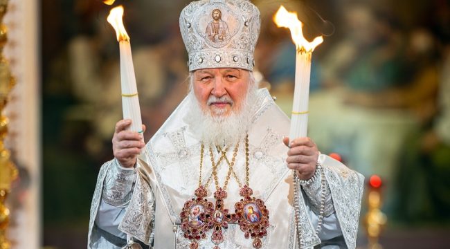 Патриарх Кирилл совершил Пасхальное богослужение в Храме Христа Спасителя