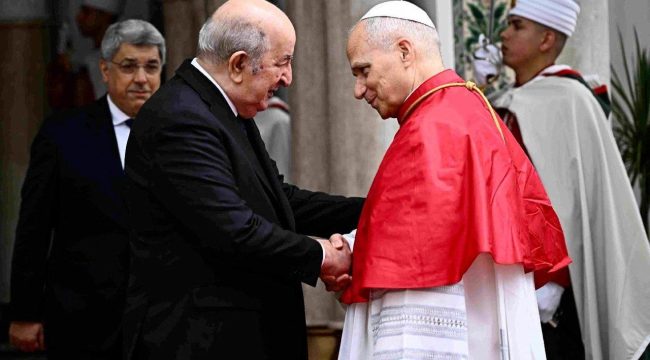 Папа Лев XIV провёл встречу с алжирскими властями и общественностью