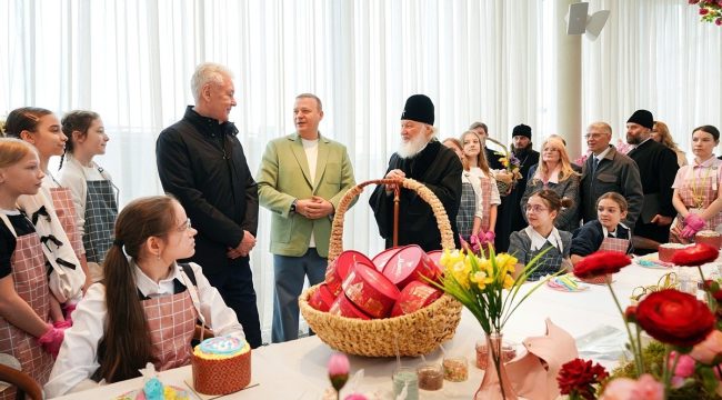Патриарх Кирилл посетил благотворительный фестиваль «Пасхальный дар» в Москве