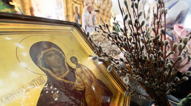 Священник рассказал о правилах обращения с освящённой вербой