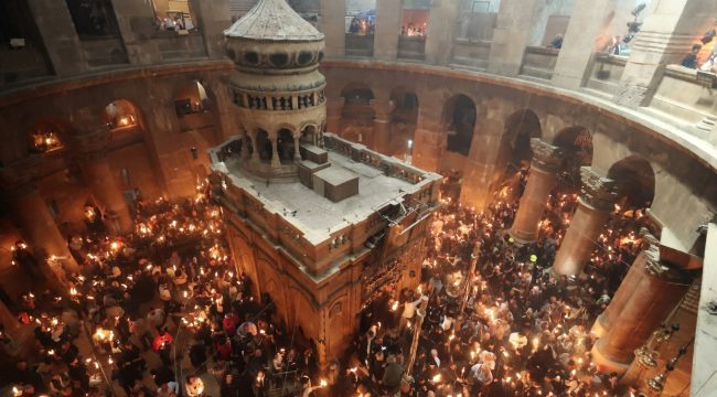 Послы России и Белоруссии приняли участие в крестном ходе в Иерусалиме