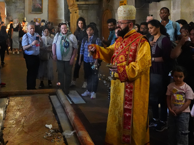 Палестинские христиане готовятся к Пасхе, несмотря на войну