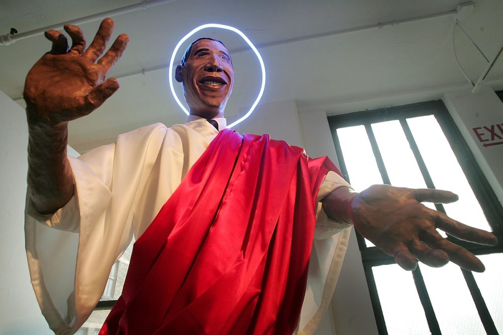 4 раза Барака Обаму сравнивали с Иисусом, Мессией: 'Это Новый Завет'