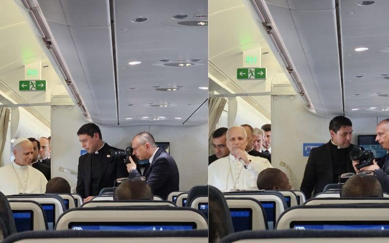 На борту рейса в Анголу Папа Лев XIV уточнил: «Я приезжаю в Африку как пастырь»