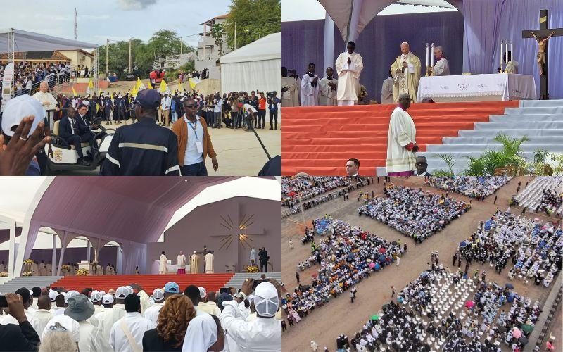 «Помогите нам исцелить наши раны»: архиепископ обратился к папе Льву XIV во время его первой мессы в Анголе