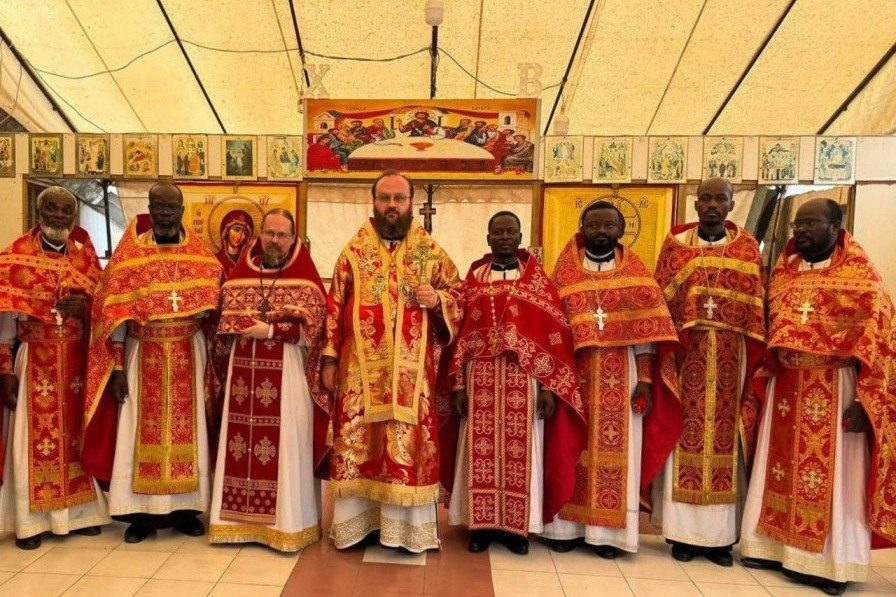 Патриарший экзарх Африки совершил Литургию в столице Кот-д'Ивуара