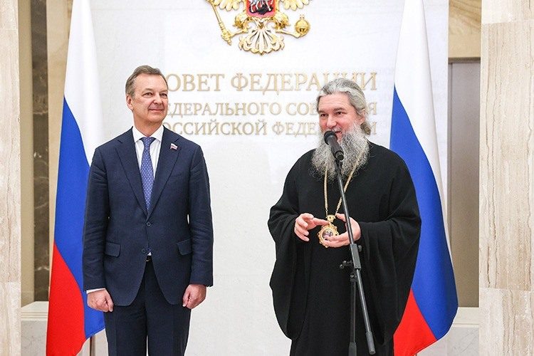 В Совете Федерации наградили участников XIV Рождественских Парламентских встреч