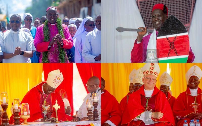 « Смиритесь… Бог дает благодать смиренным »: отбывающий нунций в Кении на приеме коадъютора Момбасы