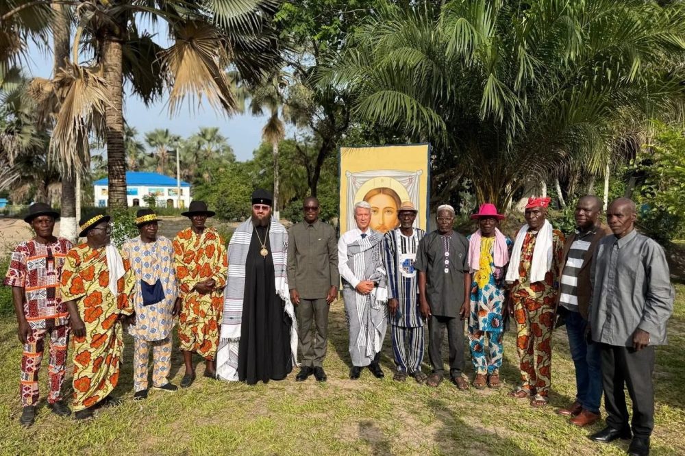 Митрополит Константин встретился с президентом Высшего органа по надлежащему управлению Кот-д’Ивуара