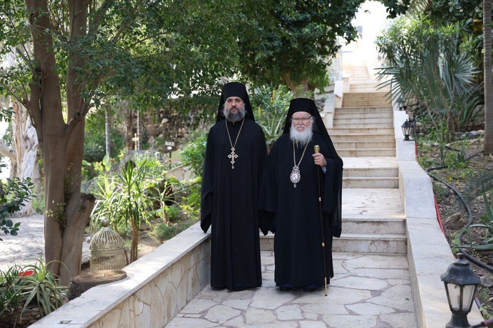 Митрополит Назаретский Кириак возглавил Литургию на подворье Русской духовной миссии в Магдале