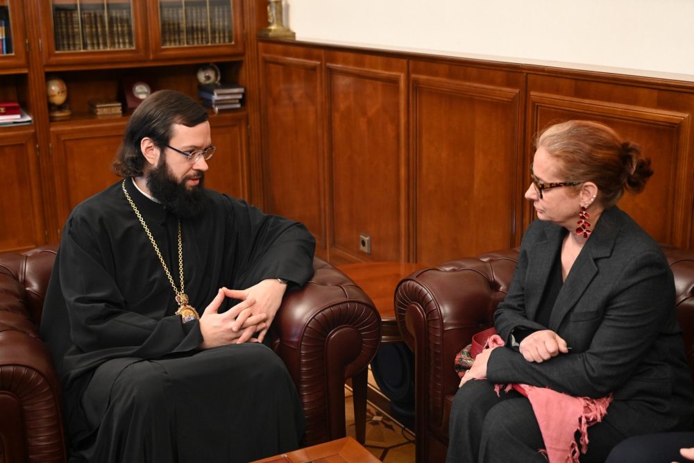 Глава ОВЦС провел встречу с руководителем делегации МККК в России и Белоруссии