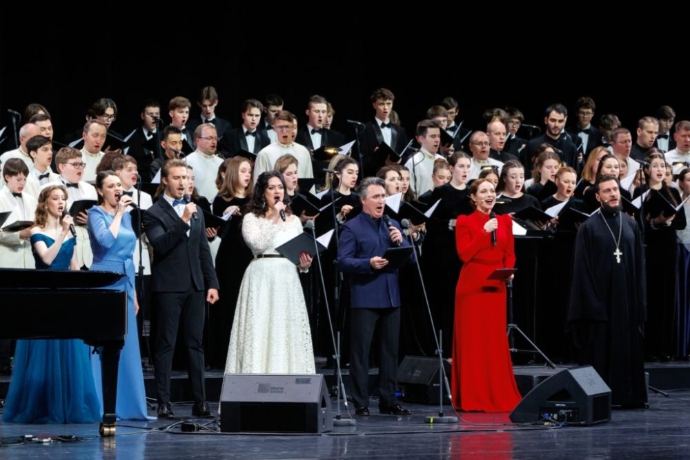 Представители церковных социальных проектов столицы посетили Пасхальный концерт в Кремле