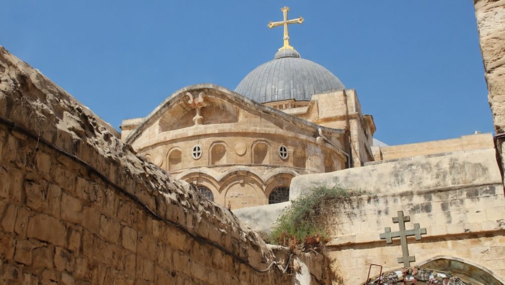 Делегация Фонда Андрея Первозванного прибыла в Иерусалим за Благодатным огнем